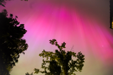 Noorderlicht in de achtertuin