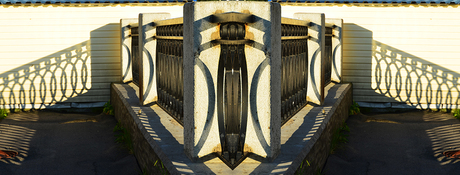 de trapleuning zonder trap.