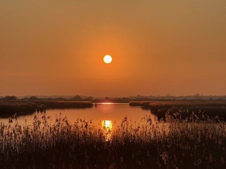 zonsondergang