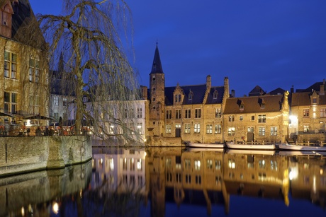 Blauwe uur in Brugge