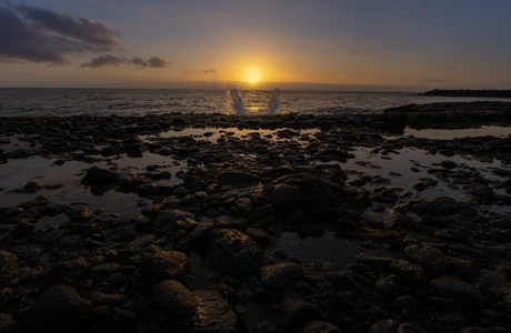 Tenerife zonsondergang