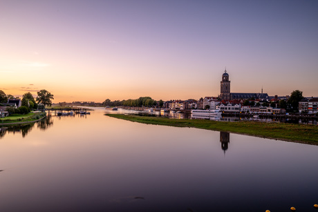 Zonsondergang in Deventer