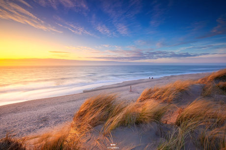 Het Texelse strand.