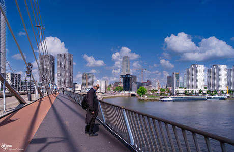 Man on the bridge