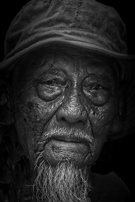 Oude man Vietnam