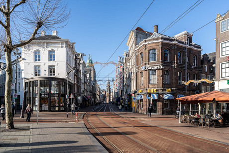 Ik sta op het Rembrandtplein