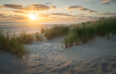 Zonsondergang Ameland