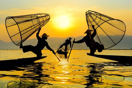 sunset inlelake