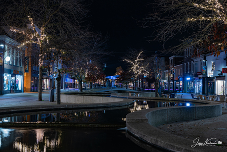 Avondfotografie Hoogeveen Centrum 