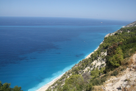 Blauwe zee Griekenland