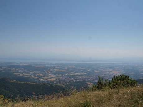 Uitzicht vanaf de Mont Jura