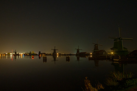 Zaanse schans by night