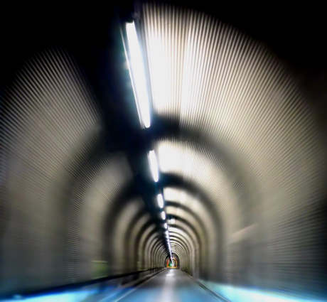 Een tunnel