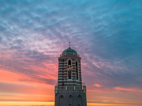 Zonsondergang Zwolle