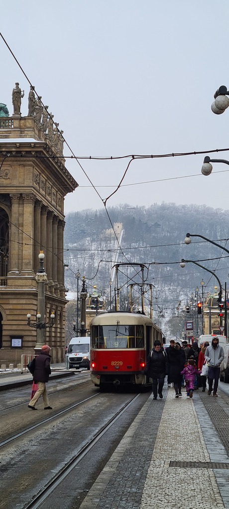 Winter in Praag