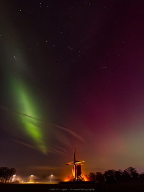 Molen met Noorderlicht
