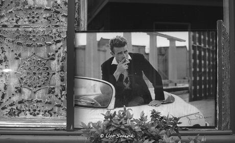 Oude poster James Dean