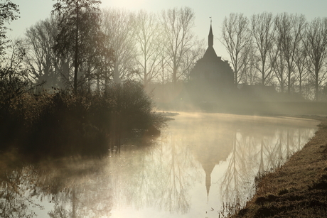 Mist en zon