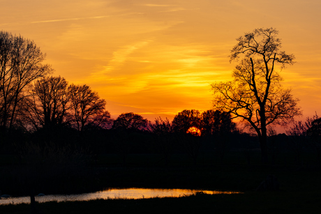 Zonsondergang 