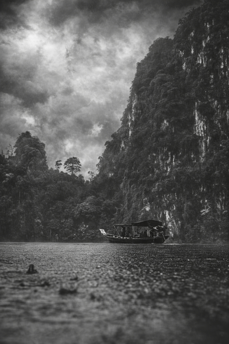 Stilte tussen de rotsen