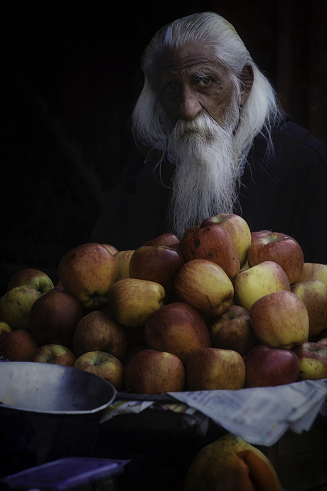 Old man in India