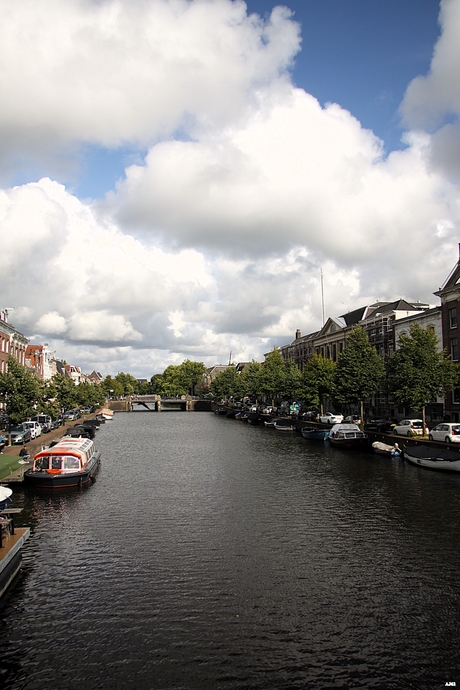 Nogmaals uitzicht vanaf kruisbrug