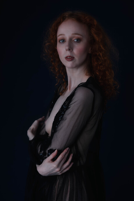 zijdeachtige robe