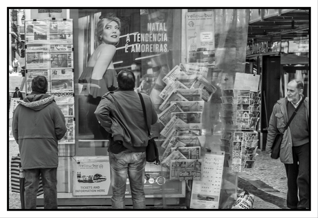 kiosk in Lissabon