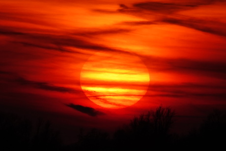 Zonsondergang 