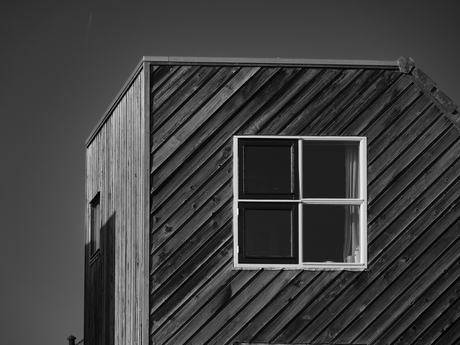 Roofsection of a wooden house II