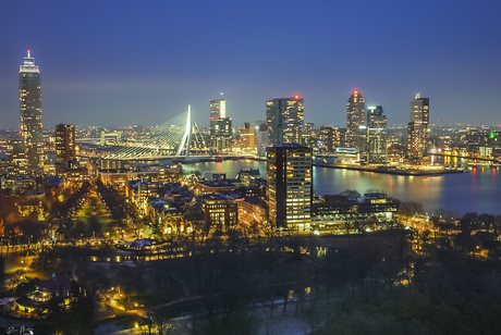 Rotterdam skyline