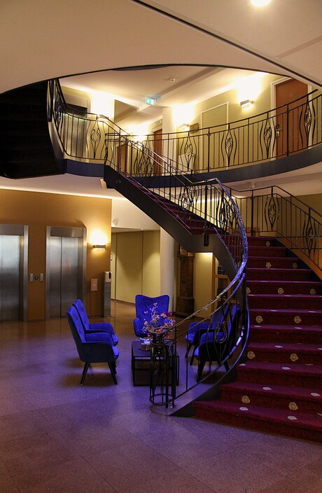 Ontvangsthal van het Hotel  