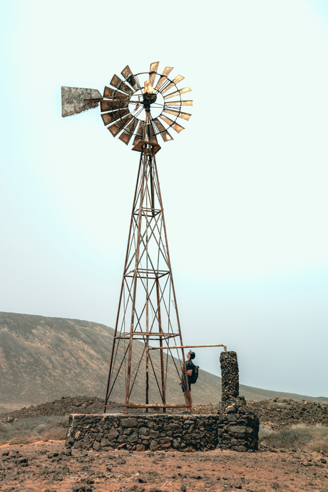 Isla de Lobos - Fuerteventura - Windmolen - Travel