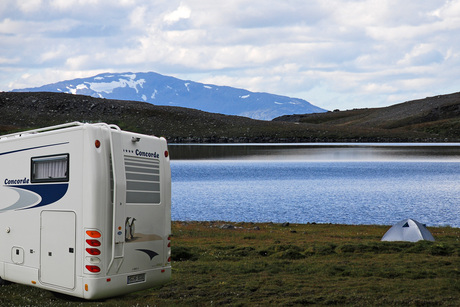 Lekker kamperen in alle rust.....