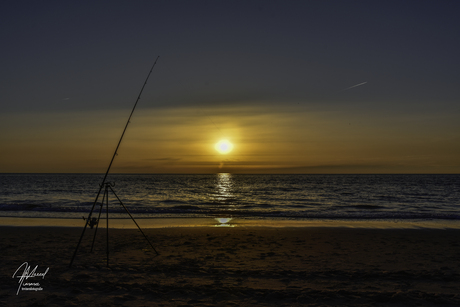 Fishing by Sunset