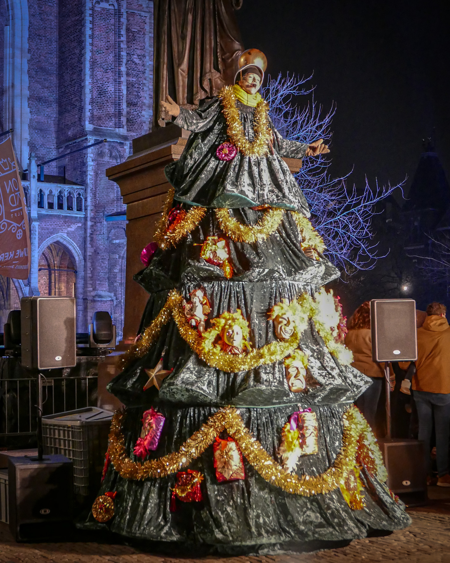 De zingende kerstboom - foto convust - Evenementen -