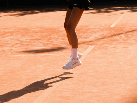 Eerste tenniswedstrijd