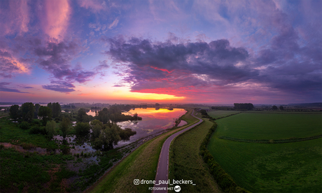 De Ooijpolder nabij Nijmegen 