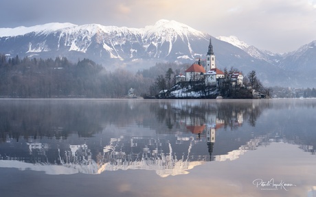Lake Bled in Januari...