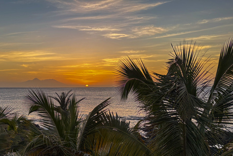 Zonsondergang bij Tarrafal 