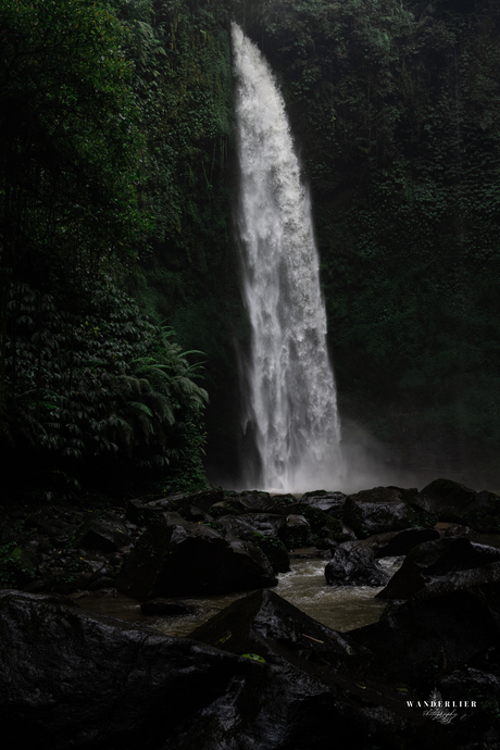 Nungnung waterval Bali, Indonesië