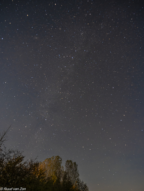 Melkwegstelsel in Lauwersoog