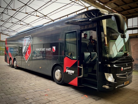 Fc Utrecht spelersbus 