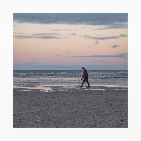 voorbereide wandelaar