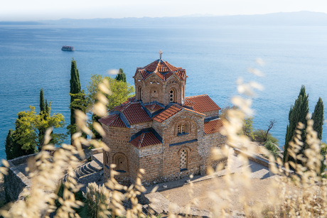 Sveti Jovan Kaneo kerk, Ohrid, Noord Macedonie