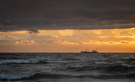 Zonsondergang Ameland