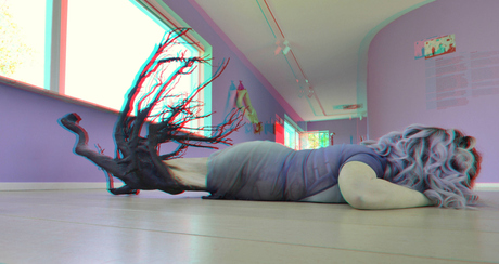 Silvia B. in Chabot-museum Rotterdam 2026 3D