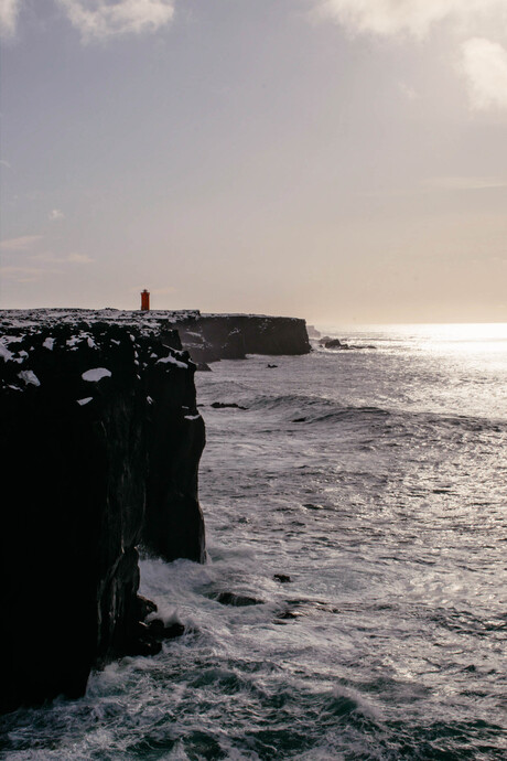 Lighthouse at the coast of Snæfellsnes