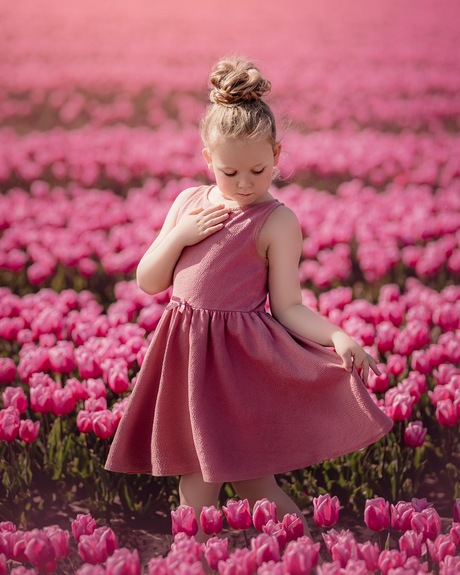 Het tulpen meisje