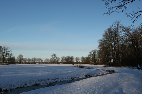 Sneeuw landgoed Haarzuilen